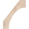 Ekena Millwork 3 1/2"W x 22"D x 28"H Westlake Smooth Knee Brace, Douglas Fir BRC04X22X28WTL00SDF - alternate 4